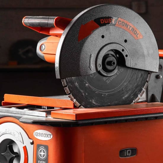 iQ Power Tools 360XT Dustless Masonry 14" Saw Contractors Direct